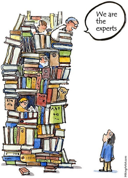 expert, secrets, a bunch of books