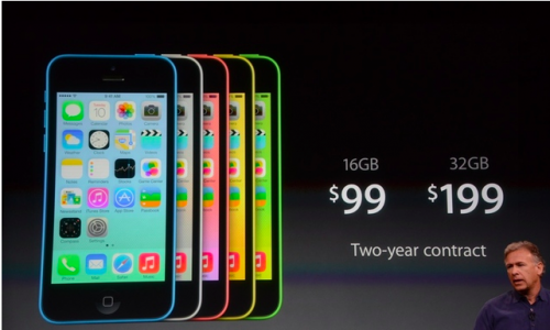 Apple introduced the iPhone 5C: 5 body colors, iPhone 5 hardware, price from $ 100
