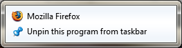 WinFox — Firefox with Windows 7 flavor