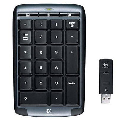 Turn the numeric keypad into a remote control