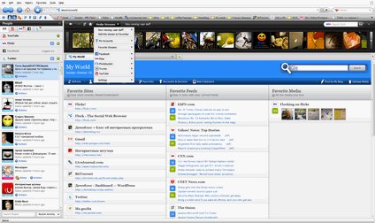 Flock 1.0 beta &#8212; web 2.0 browser-jock based on Firefox