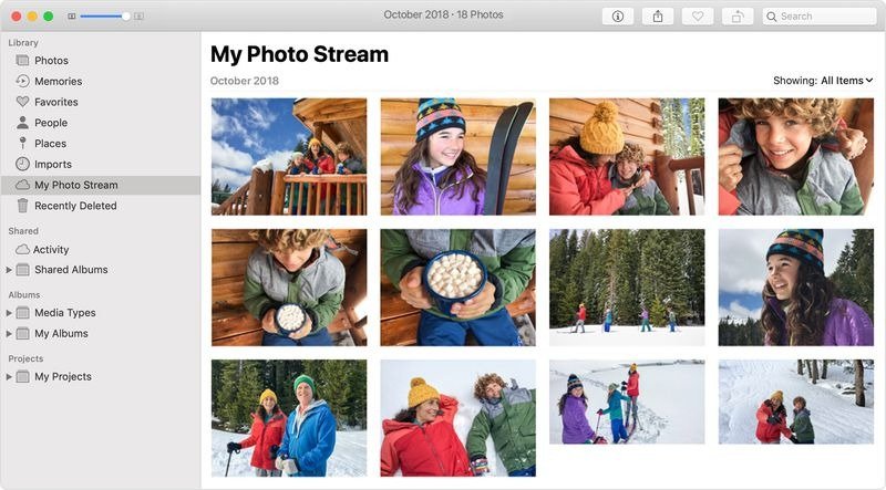 Apple closes the free service "My photo stream"