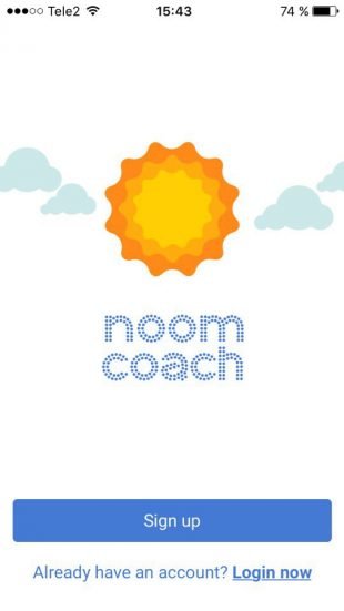 Noom Coach is an application that will help you lose weight properly