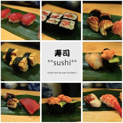 Etiquette for sushi lovers