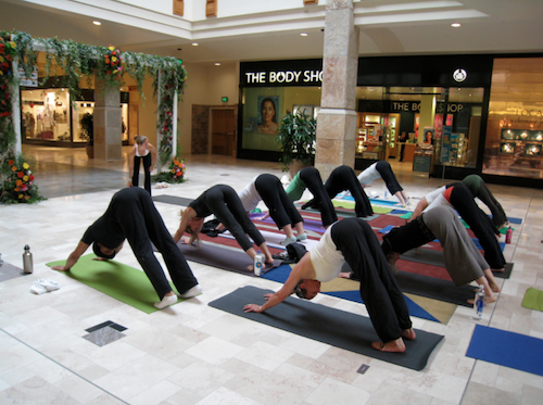 SELECTION: Misconceptions about yoga, shopping mall, yoga classes