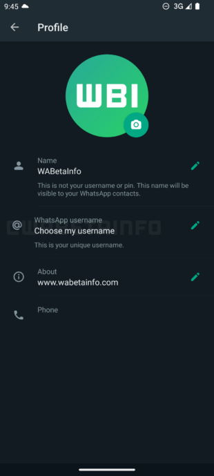Unique usernames will appear in WhatsApp — just like in Telegram