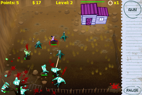 iPhone Games: Zombie Attack FREE