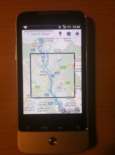 how to download a map to your phone