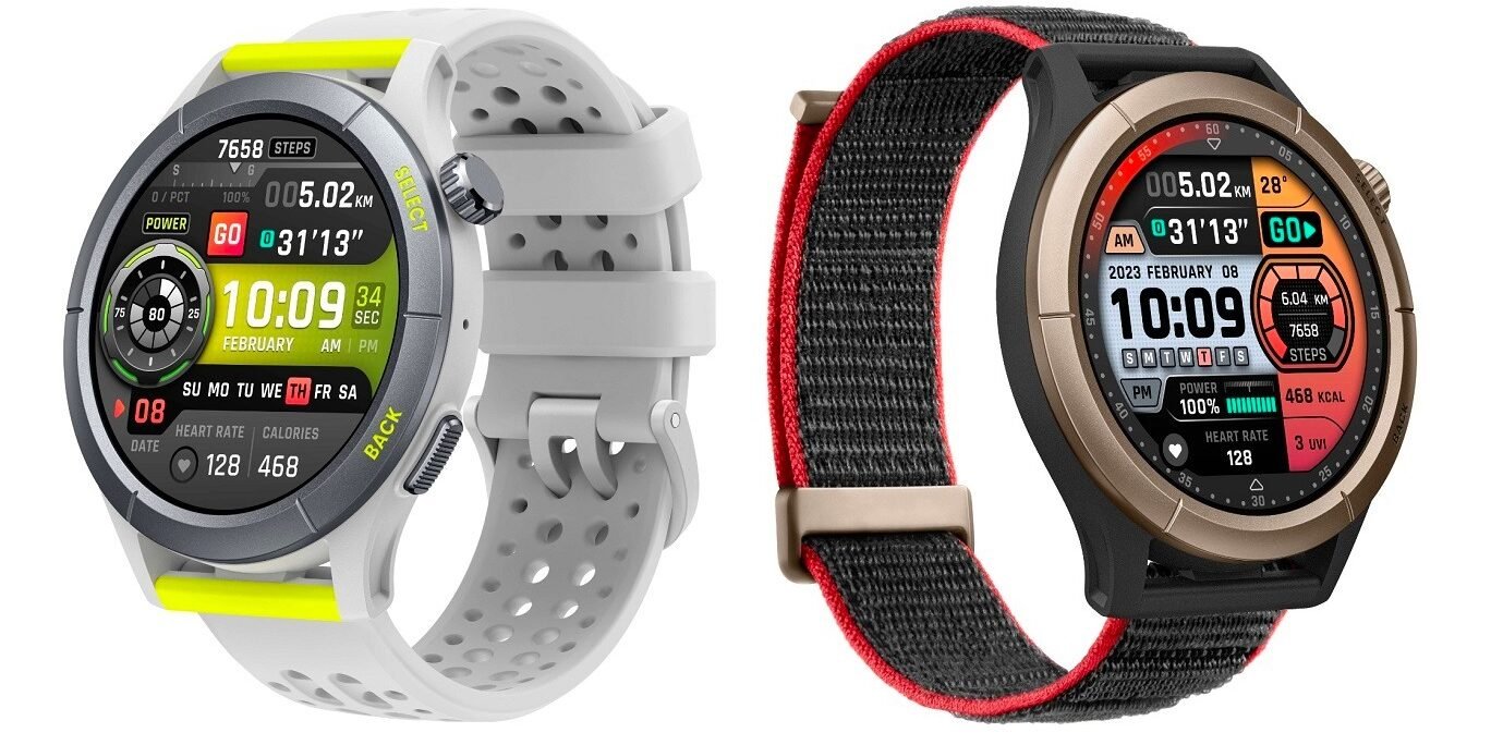 Renderings of new Amazfit Cheetah and Cheetah Pro sports watches have appeared online