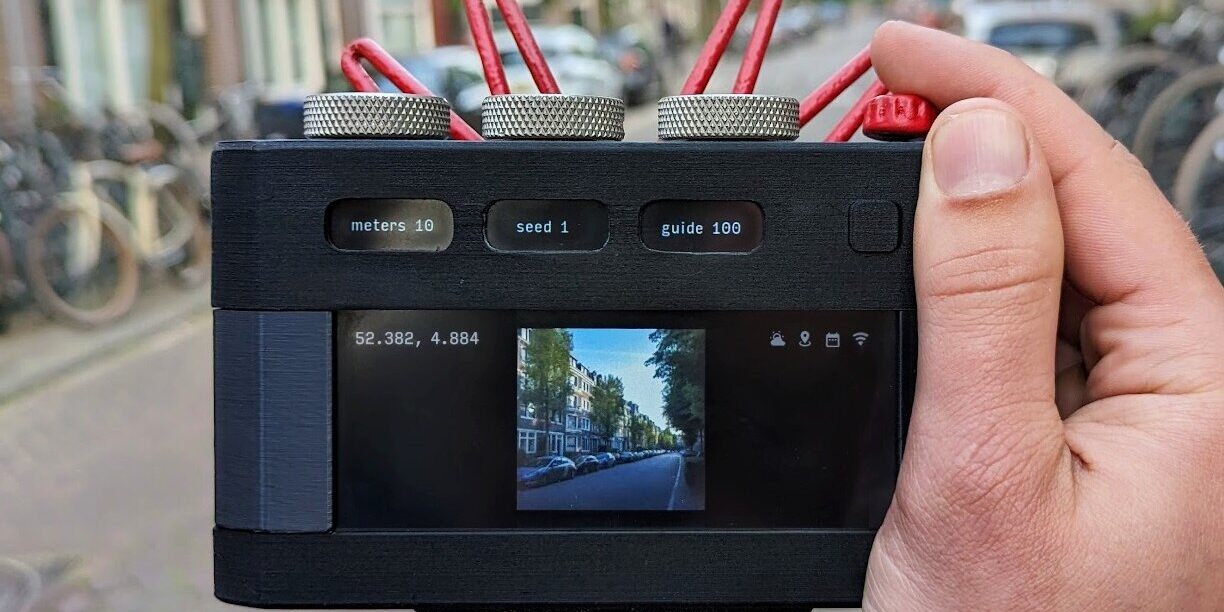 An engineer has created an AI camera without a lens - it generates photos by location