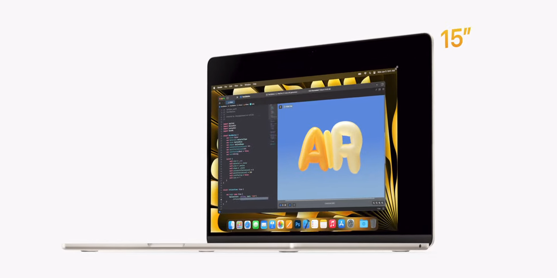 Apple unveils first 15-inch MacBook Air