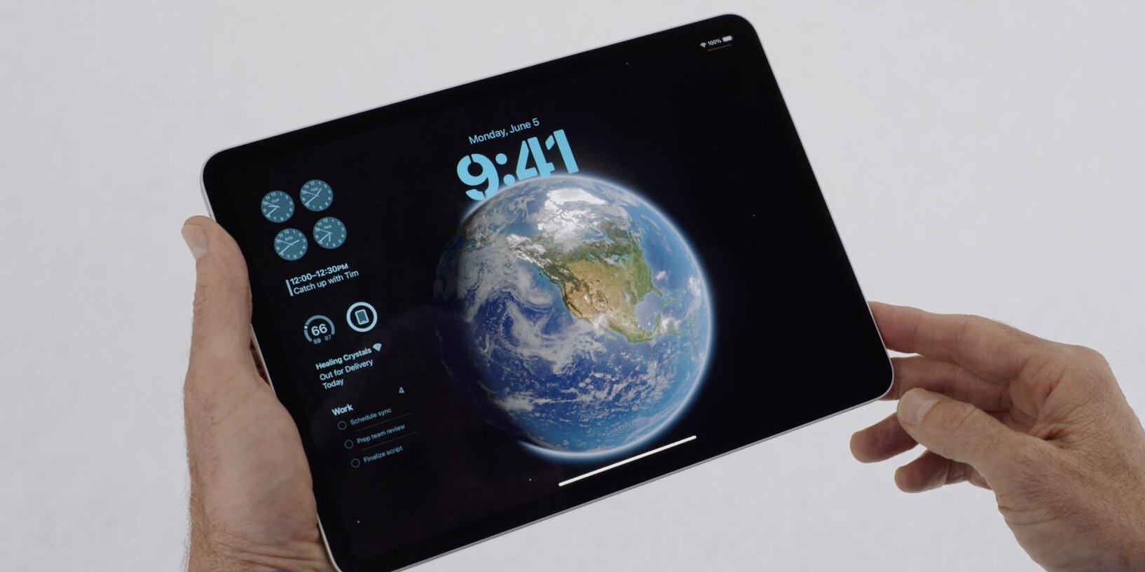 Apple has revealed iPadOS 17 with a new lock screen and interactive widgets