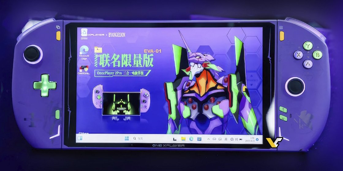 Based on "Evangelion": a new portable console OneXplayer 2 Pro is presented
