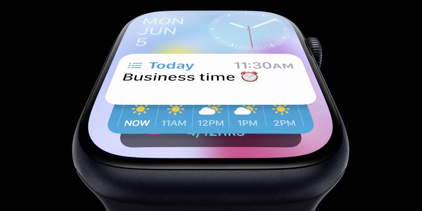 watchOS 10 is introduced with an emphasis on widgets and cycling
