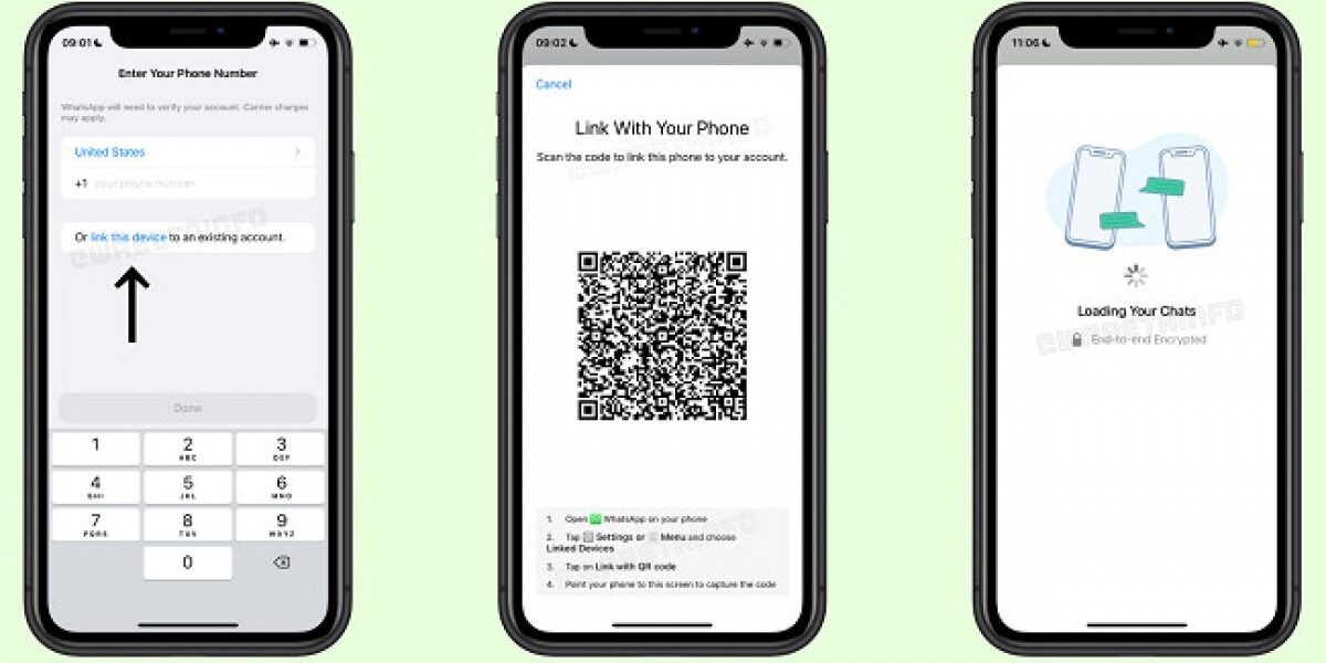 iPhone users can now link up to four devices to WhatsApp