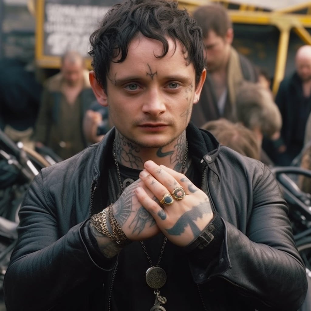 The heroes of the Lord of the Rings were turned into bikers — with the help of a neural network